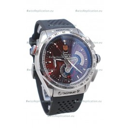 Tag Heuer Grand Carrera Calibre 36 Japanese Automatic Watch in Rubber Strap