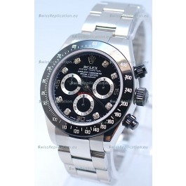 Rolex Project X Daytona Limited Edition Series II Cosmograph MonoBloc Cerachrom Swiss Watch in Diamond Markers