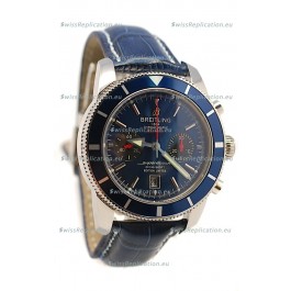 Breiting Superocean 1884 Chronograph Swiss Watch in Blue