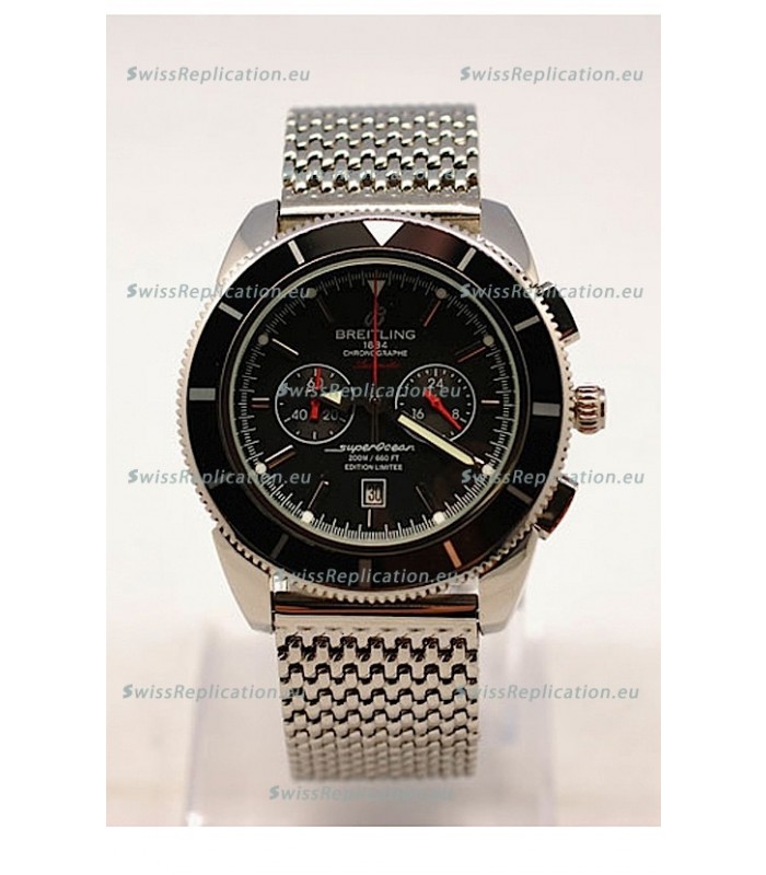 Breitling SuperOcean Heritage Swiss Replica Watch - Black Dial