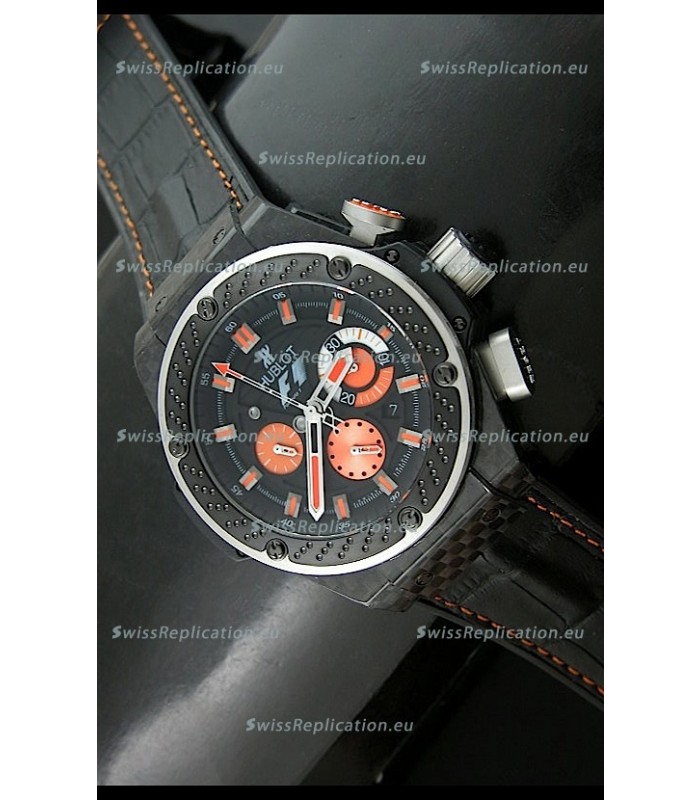 Hublot King Power F1 Interlago Limited Edition Swiss Watch in Red