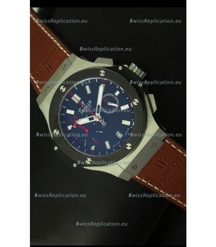 Hublot Big Bang Stainless Ceramic Bezel Swiss Quartz Watch 45MM