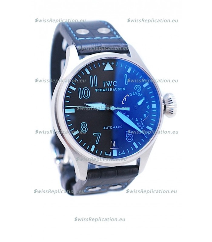 IWC Big Pilot Swiss Replica Watch in Dark Blue Dial