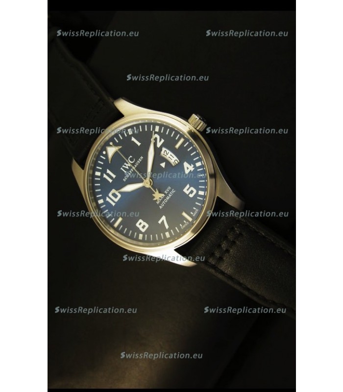 IWC Mark XVII Stainless Steel Blue Dial Swiss Watch