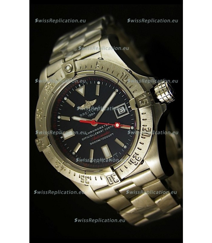 Breitling Avenger Seawolf Swiss Replica Watch in Red Seconds Hands - 1:1 Mirror Replica Watch