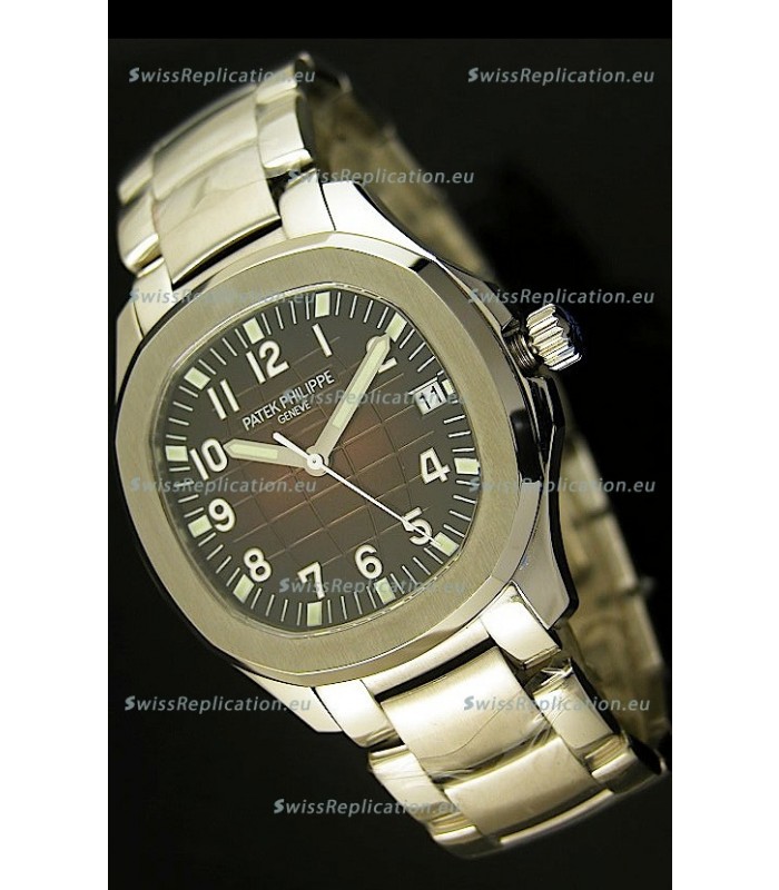 Patek Philippe 5167 Aquanaut Jumbo Swiss Replica Watch - 1:1 Mirror Replica Brown Dial
