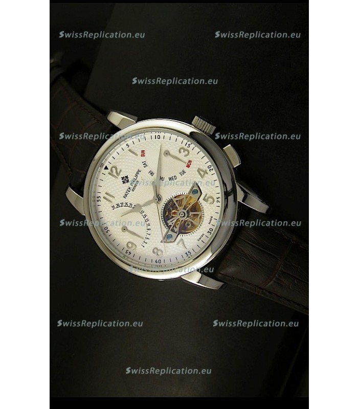 Patek Philippe Grand Complications Tourbillon Automatic Watch in Steel