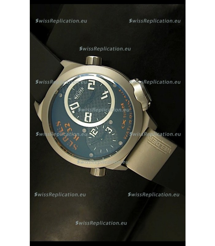 Welder K23 Duo Side Japanese Replica Watch in Stainless Steel Case