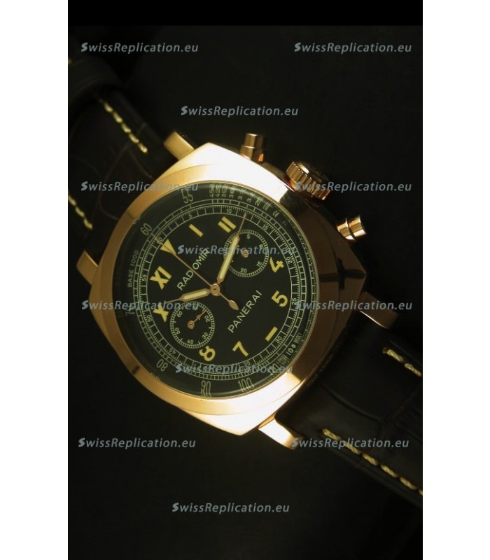 Panerai Radiomir PAM519 1940 Chronograph Rose Gold Watch