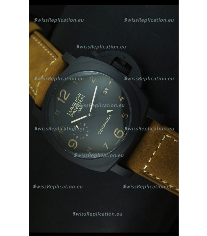 Panerai Luminor GMT PAM441 Ceramica Watch - 1:1 Mirror Replica