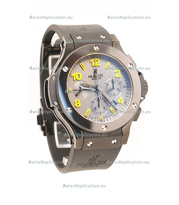 The Limited Edition Hublot Selfridges X Big Bang Chronograph 100th Anniversary Ceramic Swiss Watch - 1:1 Mirror Replica Watch