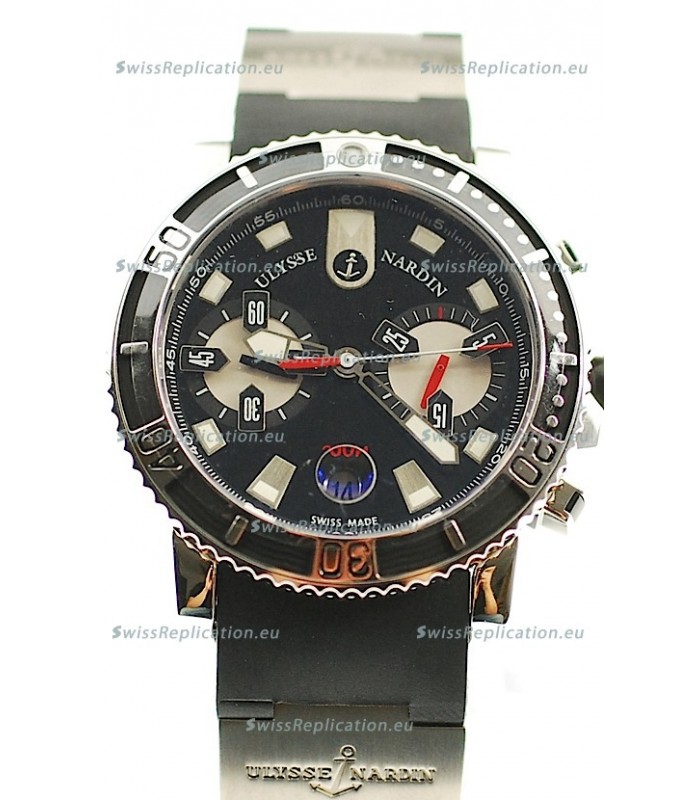Ulysse Nardin Maxi Marine Diver Chronograph Swiss Replica Watch 