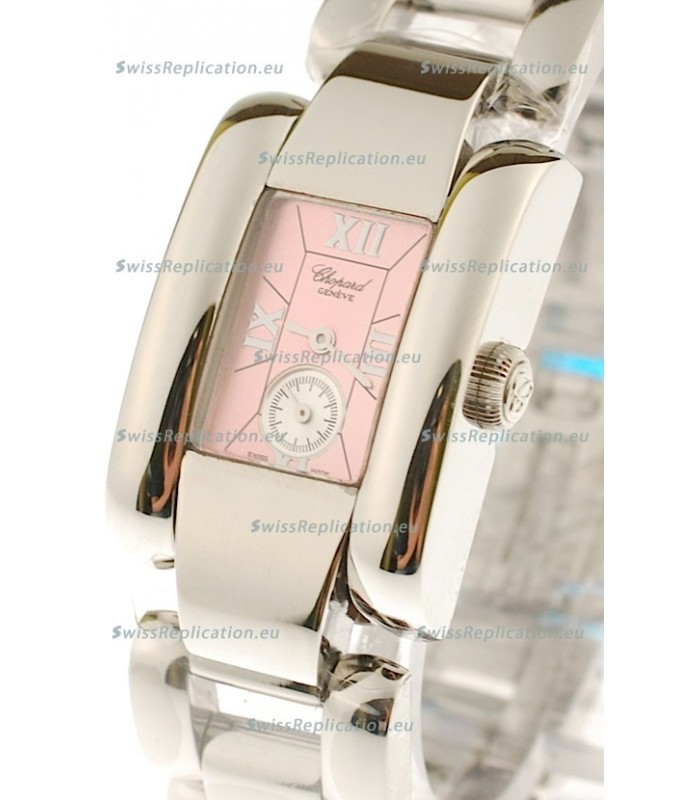 Chopard La Strada Swiss Ladies Swiss Watch in Pink Dial
