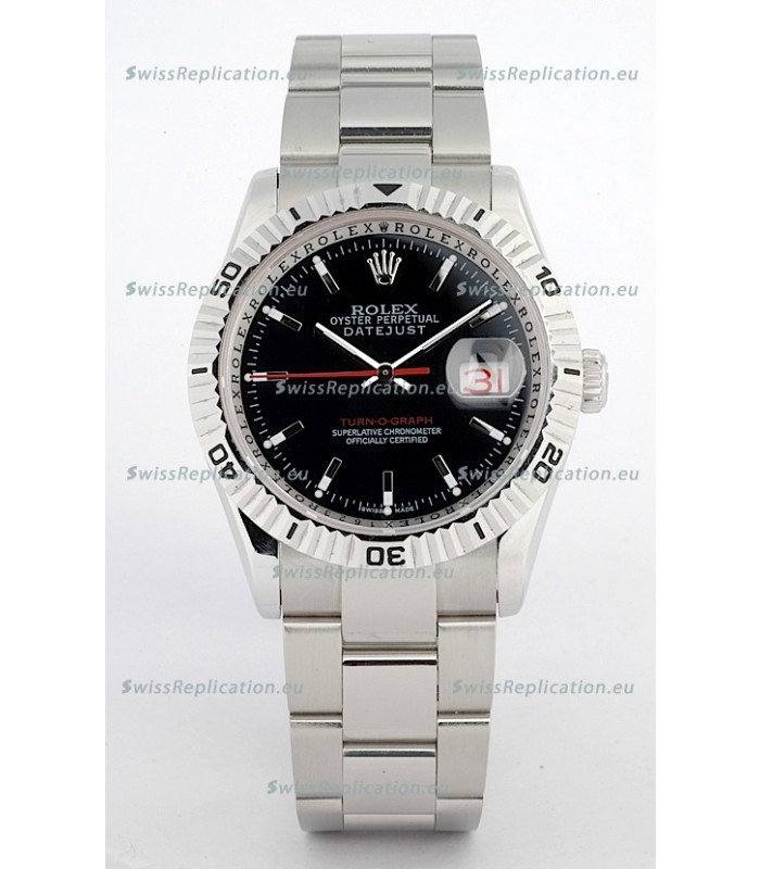 Rolex DateJust Turn-O-Graph Mens Replica Watch