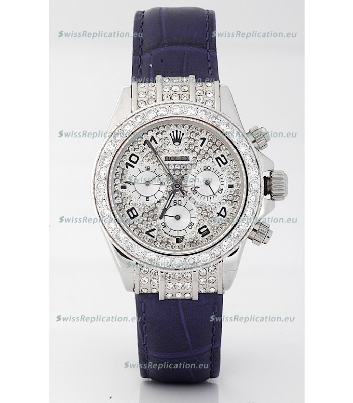 Rolex Daytona Diamonds Japanese Replica Watch