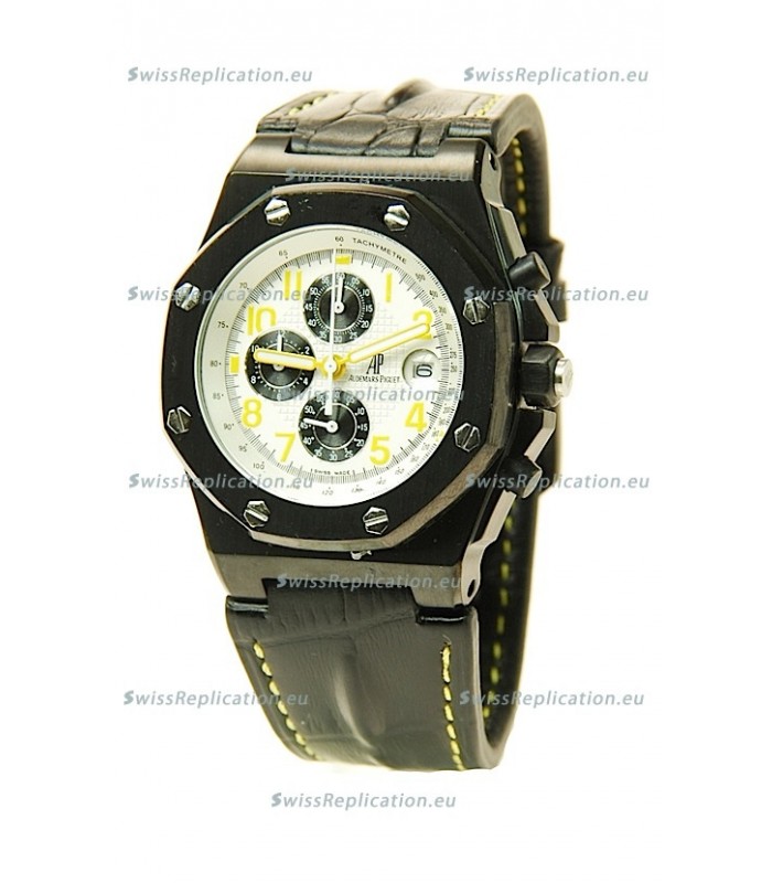 Audemars Piguet Royal Oak Offshore End of Days Japanese Replica Watch in White Dial