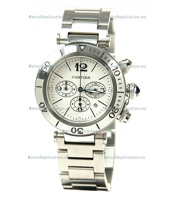 Cartier Pasha Seatimer Swiss Replica Automatic Watch
