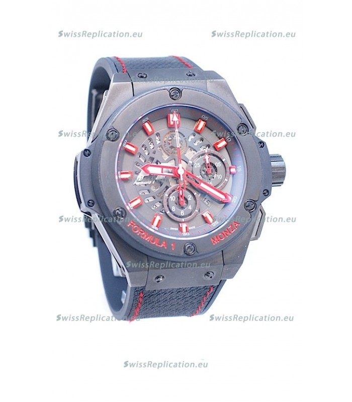 Hublot Big Bang F1 Monza King Power Swiss Replica Ceramic Watch