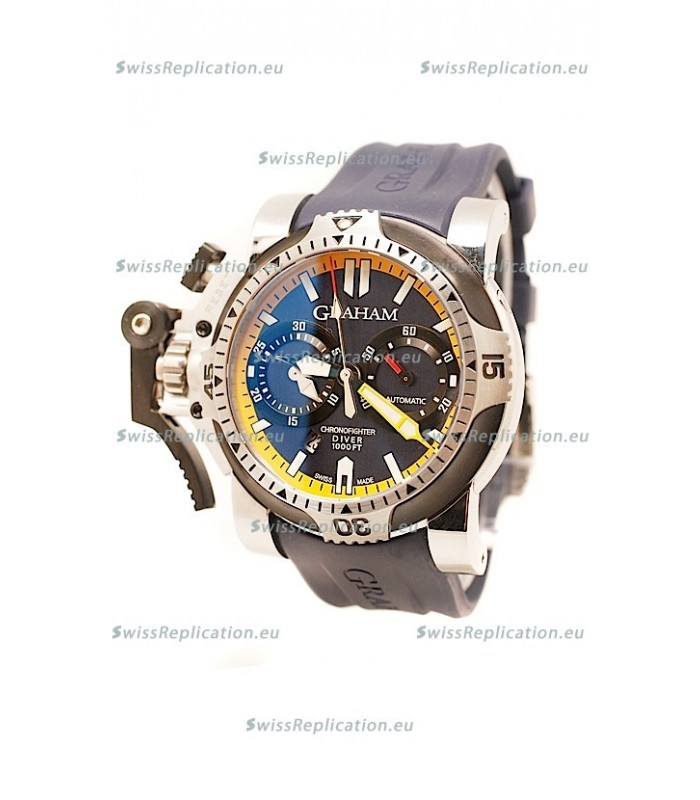 Graham Chronofighter Oversize Diver Swiss Watch
