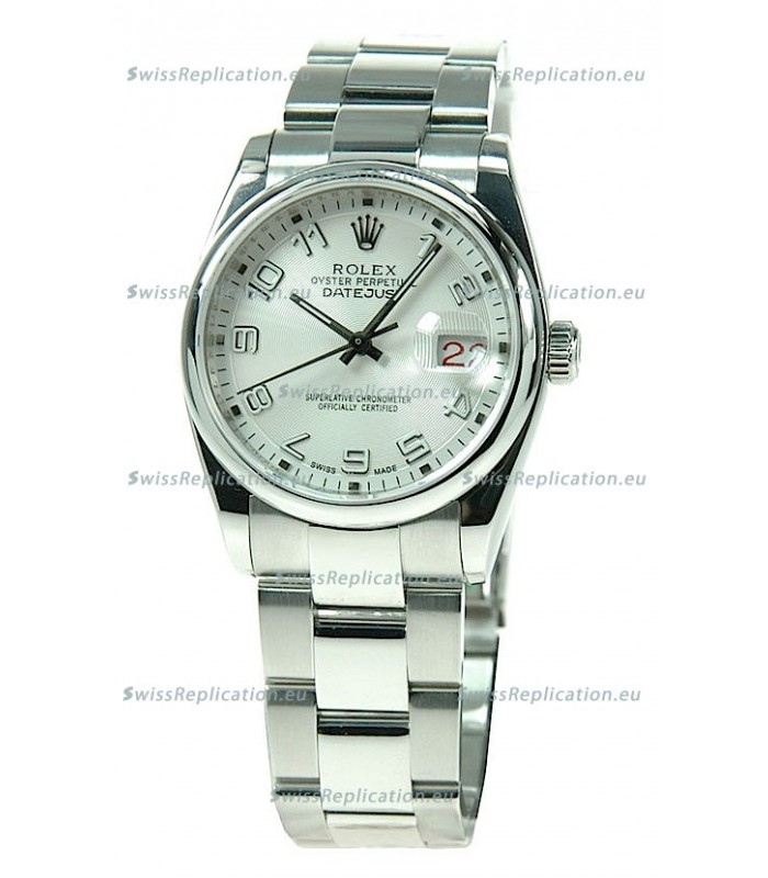 Rolex Datejust Swiss Replica Silver Watch