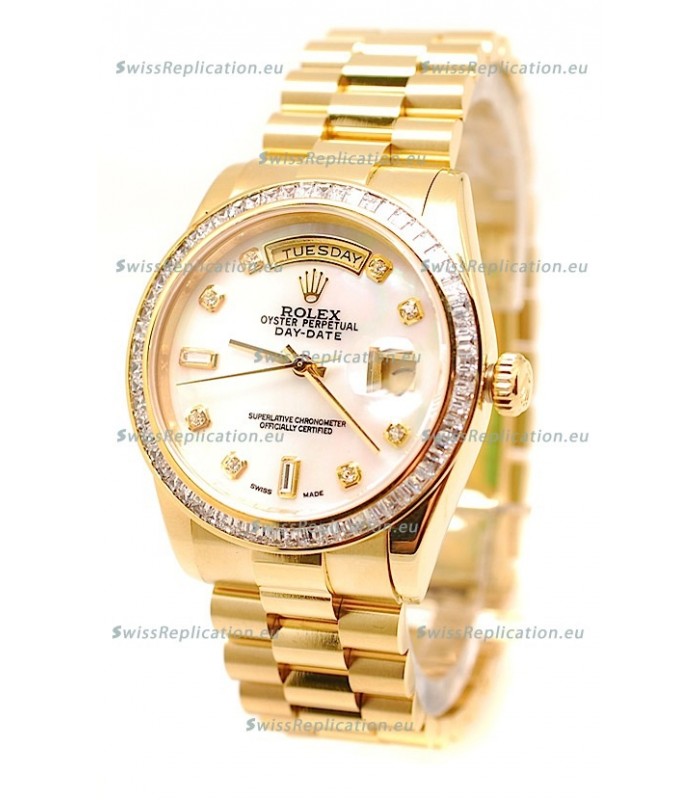 Rolex Day Date Gold Swiss Replica Watch