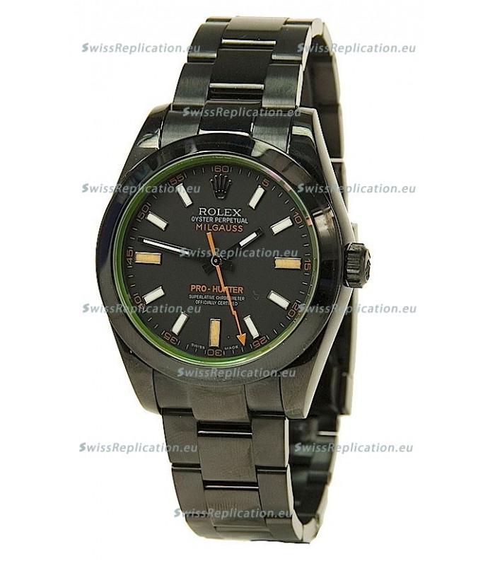 Rolex Milgauss Pro Hunter Edition Japanese Replica Watch