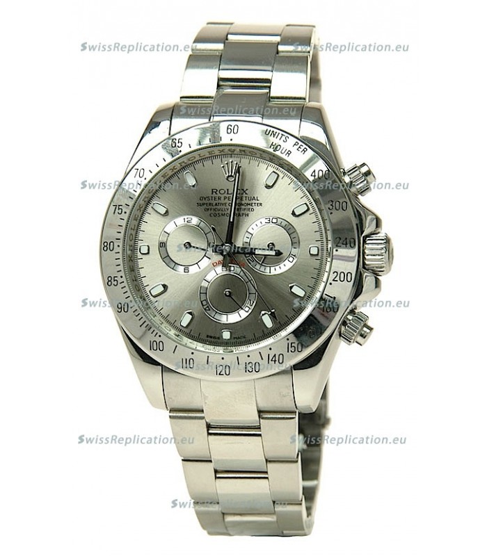 Rolex Daytona Silver Japanese Replica Watch