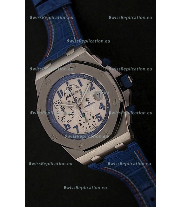 Audemars Piguet Royal Oak Offshore Sachin Tendulkar Swiss Watch - Secs hand at 12 O Clock