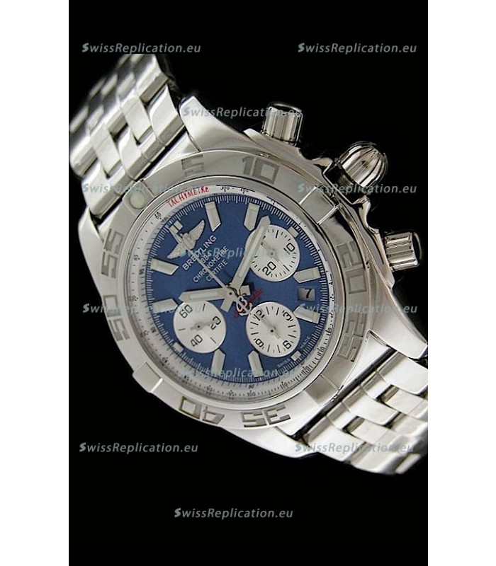 Breitling Chronomat B01 Swiss Replica Watch in Blue Dial