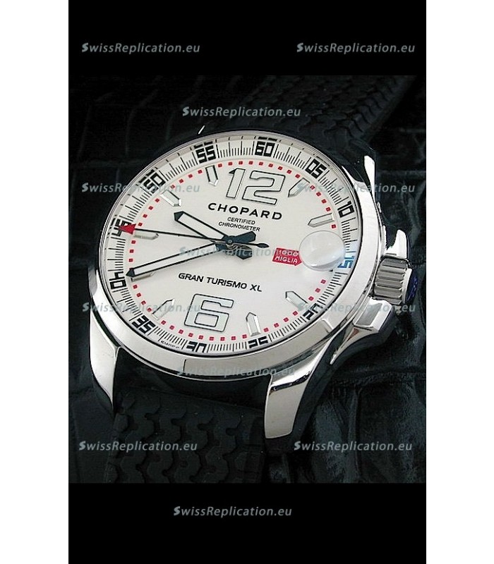 Chopard Mille Miglia Swiss Replica Watch in White Dial