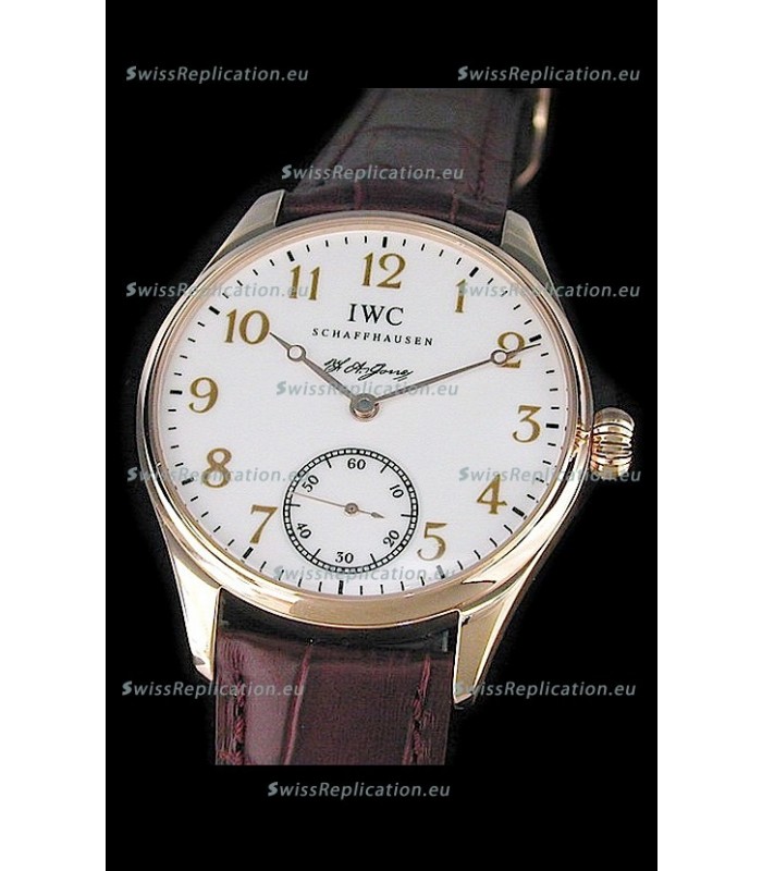 IWC Portuguese Swiss Watch in Rose Gold Casing