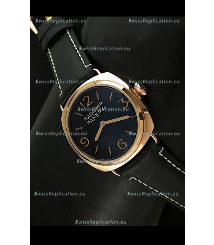 Panerai Radiomir Special Ed Watch - Pink Gold Case - 1:1 Mirror Replica