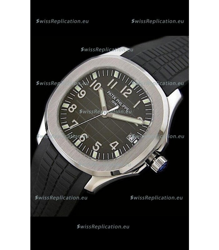 Patek Philippe Aquanaut Swiss Mens Watch in Coffee Checked Dial