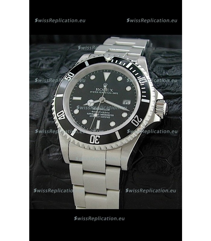 Rolex Sea-Dweller Japanese Replica Watch in Black Dial