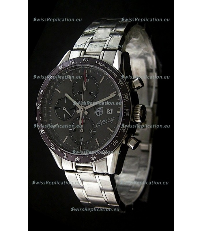 Tag Heuer Carrera JM Fangio Limited Watch in Grey Dial
