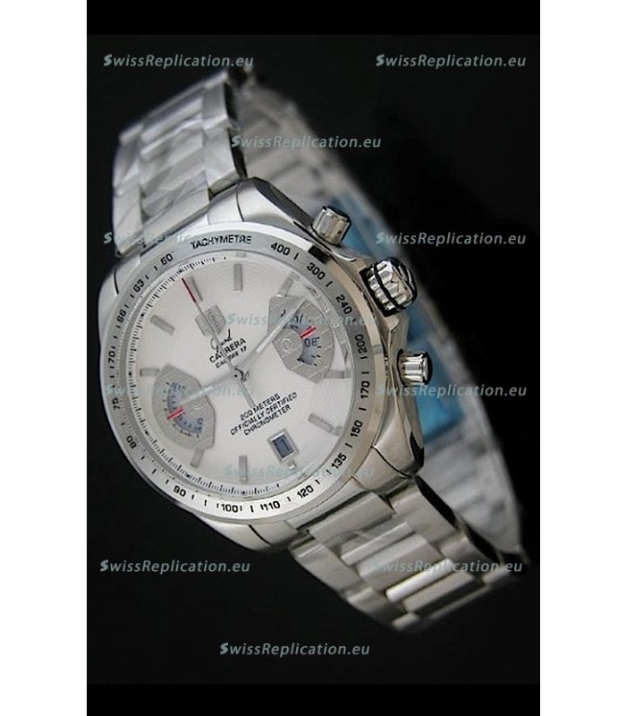 Tag Heuer Grand Carrera Calibre 17 Japanese Ladies Watch in White