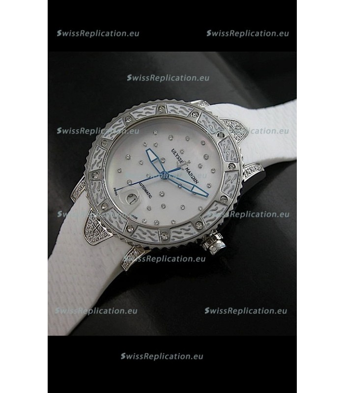 Ulysse Nardin Lady Diver White Starry Night Swiss Automatic Watch
