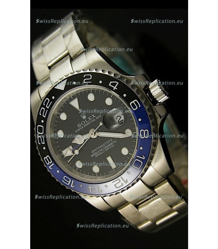 Rolex GMT Masters II Swiss Replica Watch - 1:1 Mirror Replica 