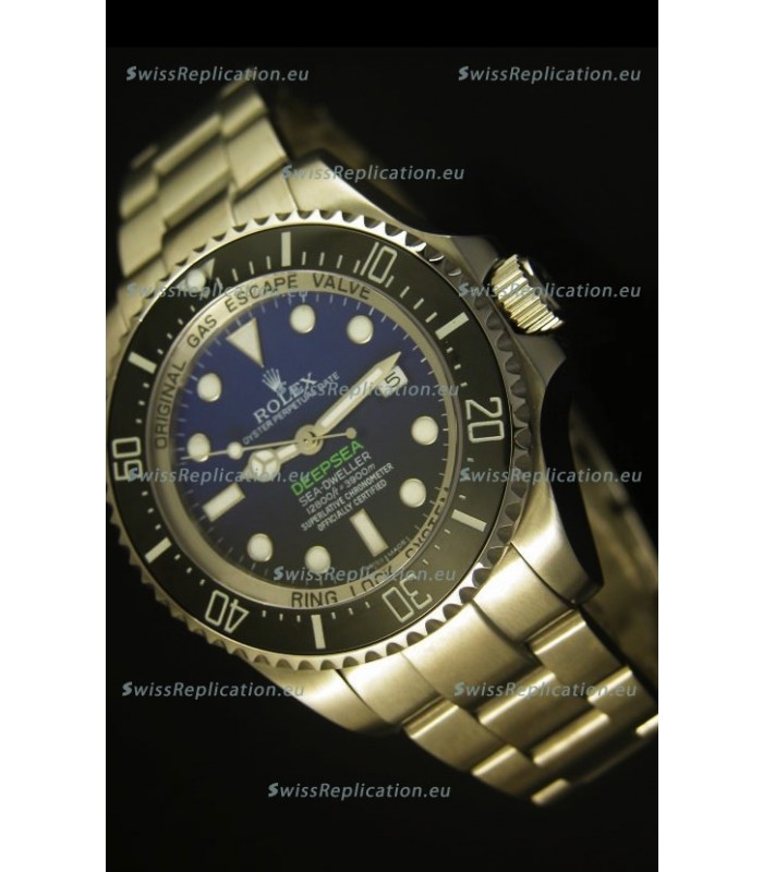 Rolex Sea Dweller Deepsea Blue Dial Swiss Watch 