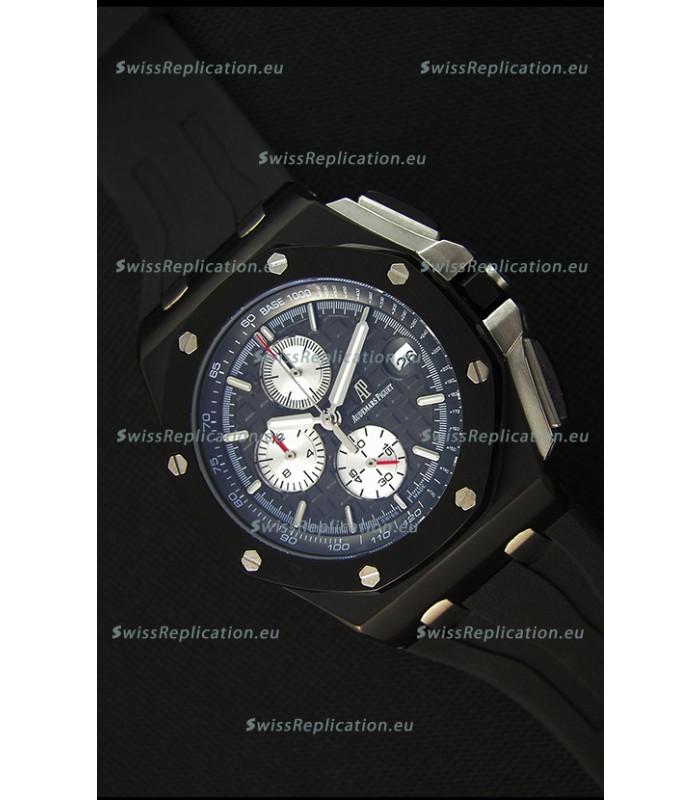 Audemars Piguet Royal Oak Offshore Chronograph Swiss Quartz Replica Watch PVD Case