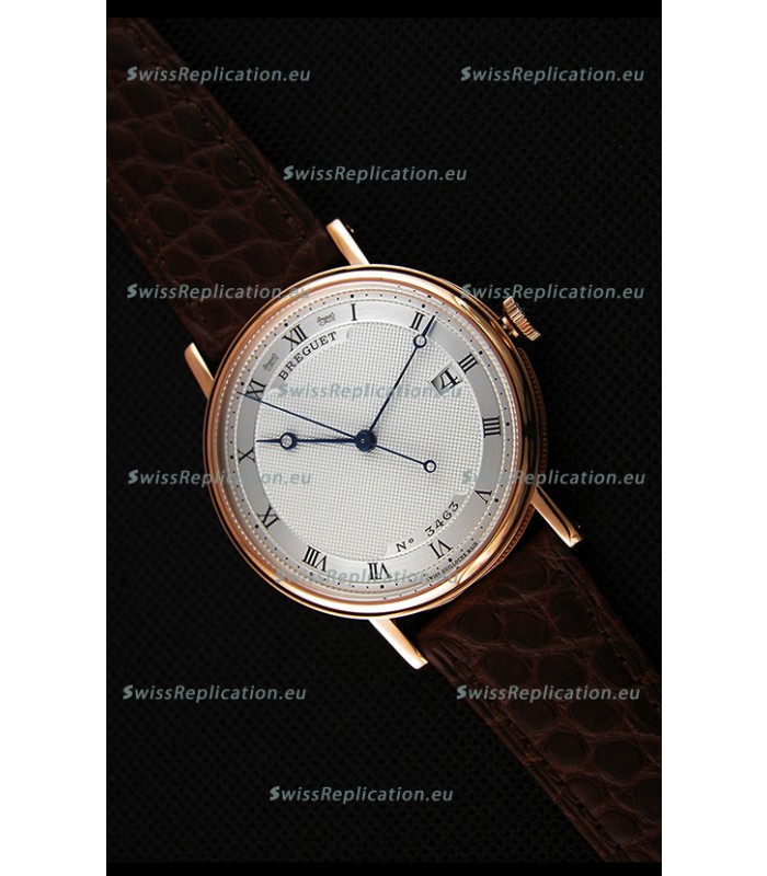 Breguet Classique 5177BR/15/9V6 Rose Gold Watch with Roman Hour Markers