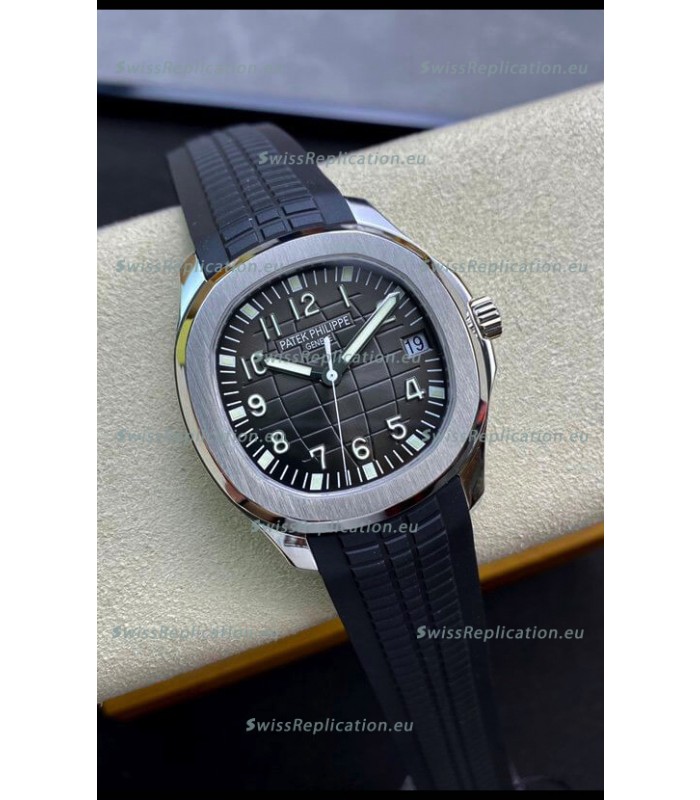 Patek Philippe Aquanaut 5165A Swiss Replica 38MM Watch Grey Dial 1:1 Mirror Replica