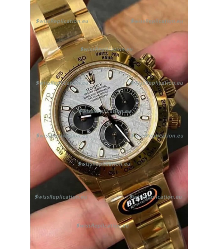 Rolex Cosmograph Daytona M116508-0015 Yellow Gold Original Cal.4130 Movement - 904L Steel Watch