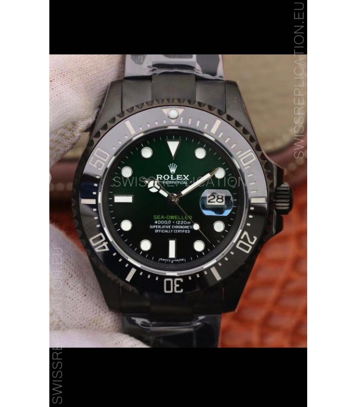 Rolex SeaDweller Deep-Sea Green Dial in 1:1 Mirror Quality - PVD Casing