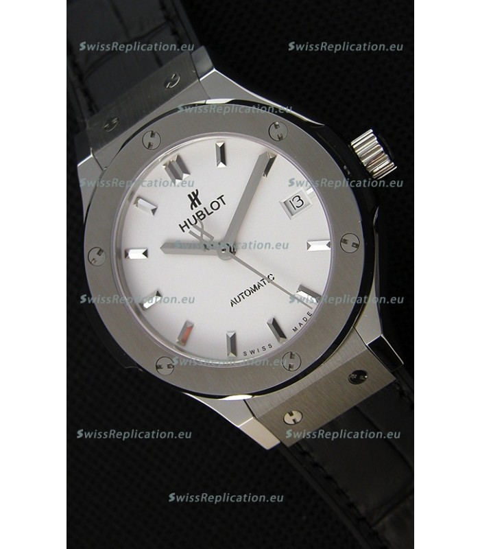 Hublot Big Bang Classic Fusion 38MM 1:1 Mirror Replica Watch White Dial 