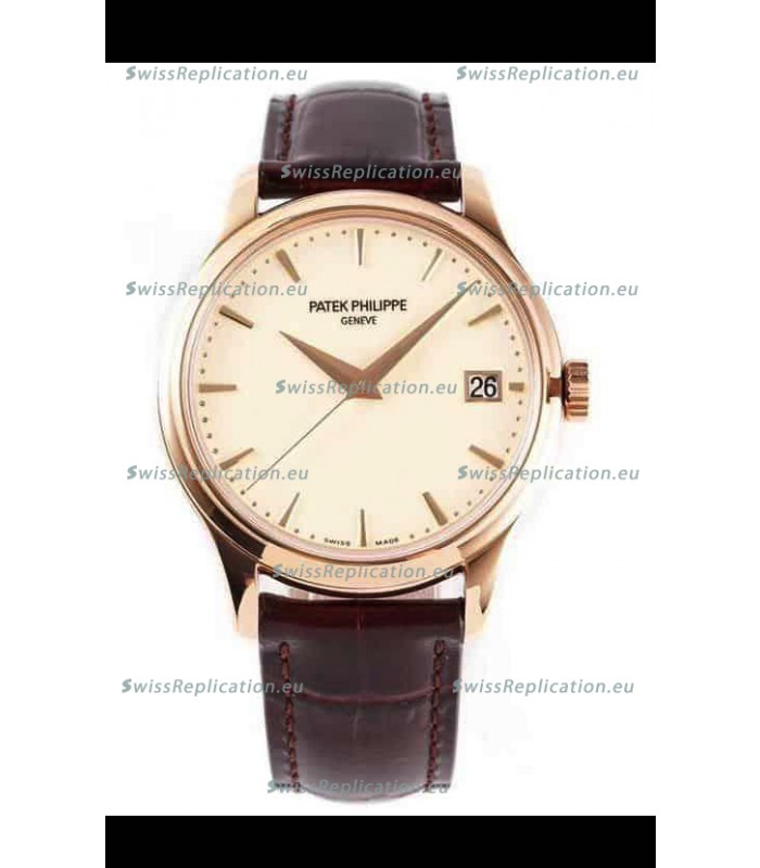 Patek Philippe #Ref 5227R in White Dial 1:1 904L Rose Gold Casing 904L Steel Swiss Watch 