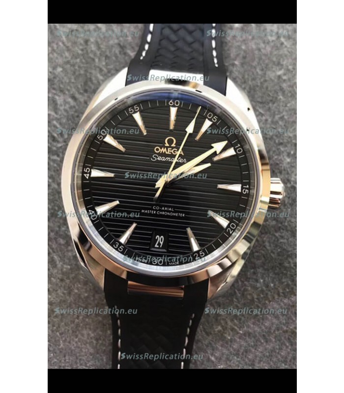 Omega Seamaster Aquaterra 41MM 1:1 Mirror Swiss Replica Watch in Black Dial