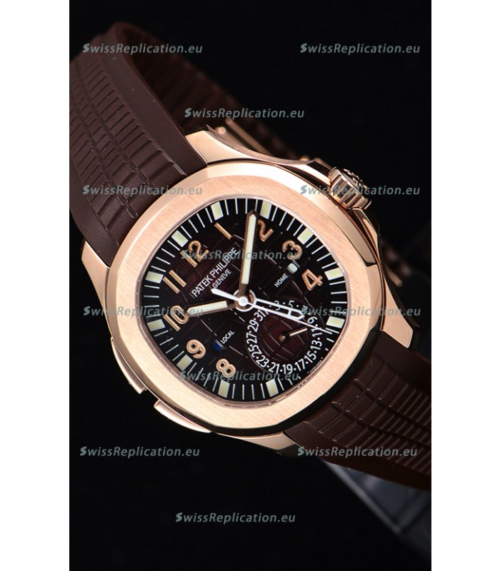Patek Philippe Aquanaut 5164R 1:1 Mirror Watch Brown Dial
