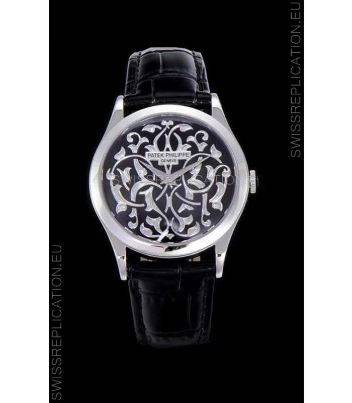Patek Philippe 5088/100P Calatrava Stainless Steel Watch 1:1 Mirror Replica