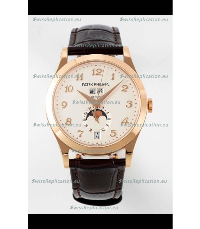 Patek Philippe Annual Calendar 5396R-012 Complications Swiss Replica Watch in White Dial